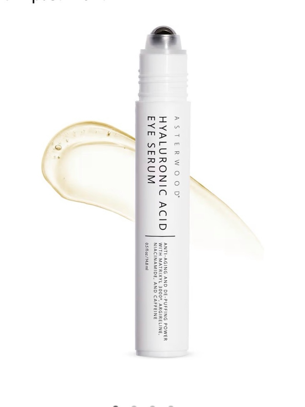 Asterwood Hyaluronic Acid Eye Serum - White
